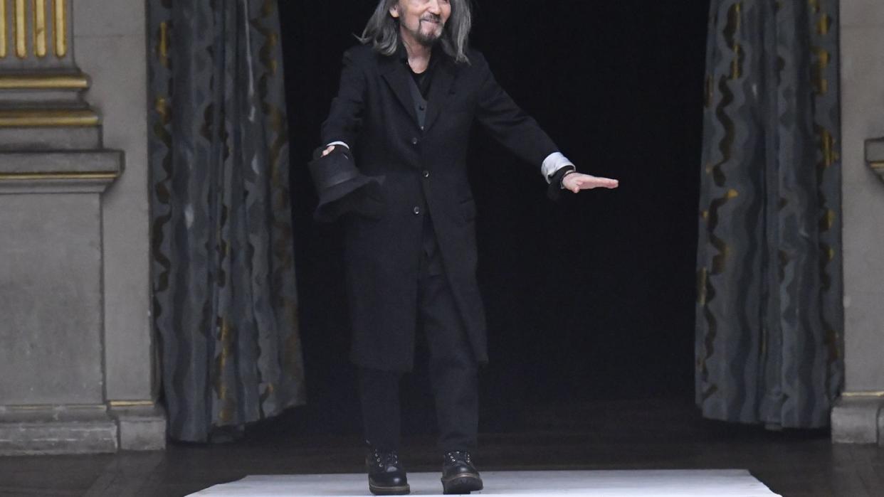 yohji yamamoto, spring 2024