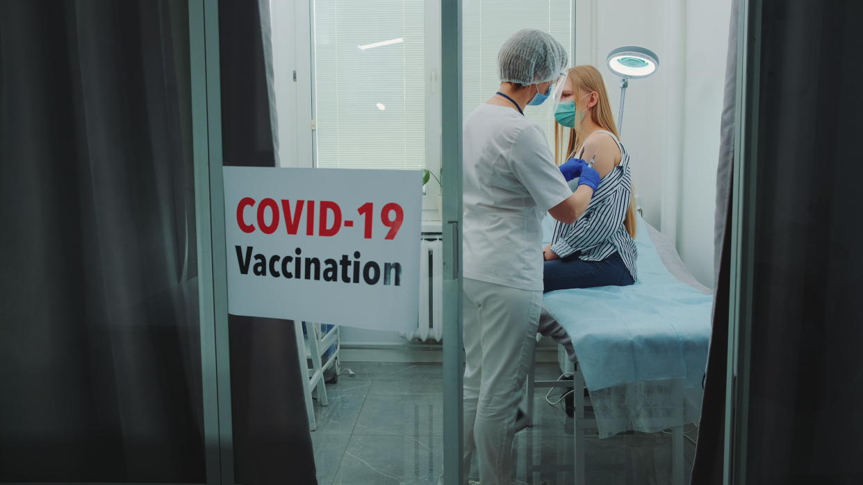 What to do if you have a fear of needles and are worried about it impacting your ability to have the coronavirus vaccine. (stock, Getty Images)