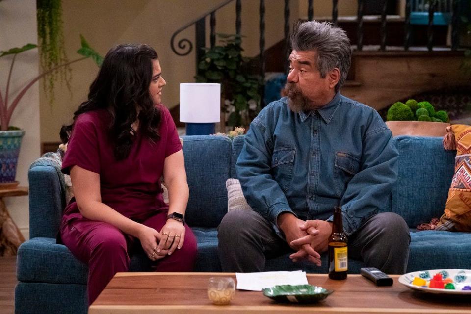 George Lopez is a moving company owner who is forced to move into his estranged daughter's home, played by Lopez's real-life daughter Mayan.
