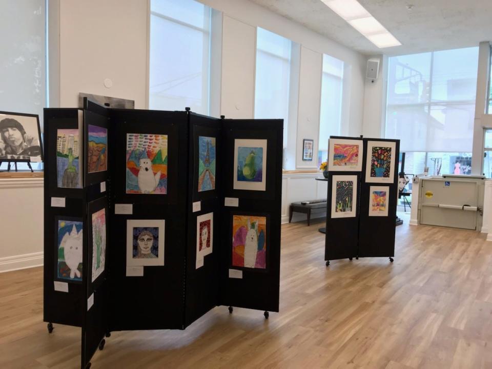 Student artwork can be seen at the Long Branch Arts & Cultural Center.