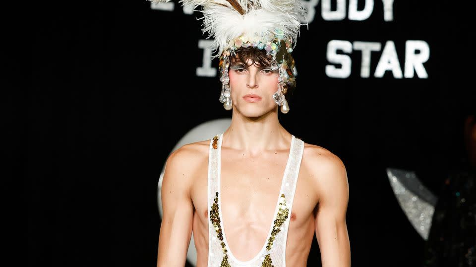 Ashish returned to the London Fashion Week runway after 4 years with a show that was suitably high-octane and glamorous. - Shutterstock