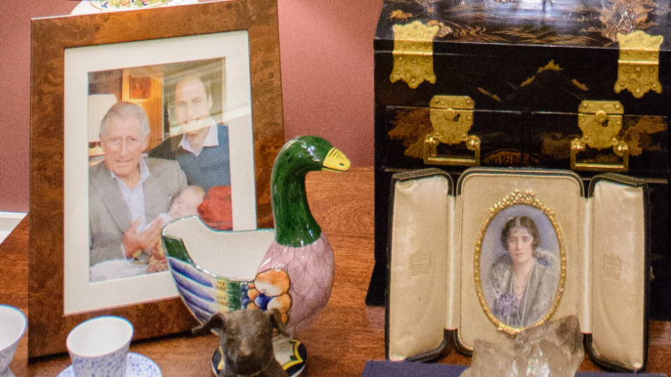 In honour of Prince Charles’ upcoming 70th birthday, an exhibition of the royal’s personal photos is being held at Buckingham Palace. Amongst the collection displayed at the Prince & Patron exhibit is a never-before-seen photo of Prince Charles with grandson, Prince George. Source: Getty