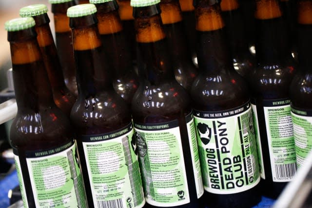 Operations At A Brewdog Plc Craft Beer Brewery After Company Raises More Than £10 Million