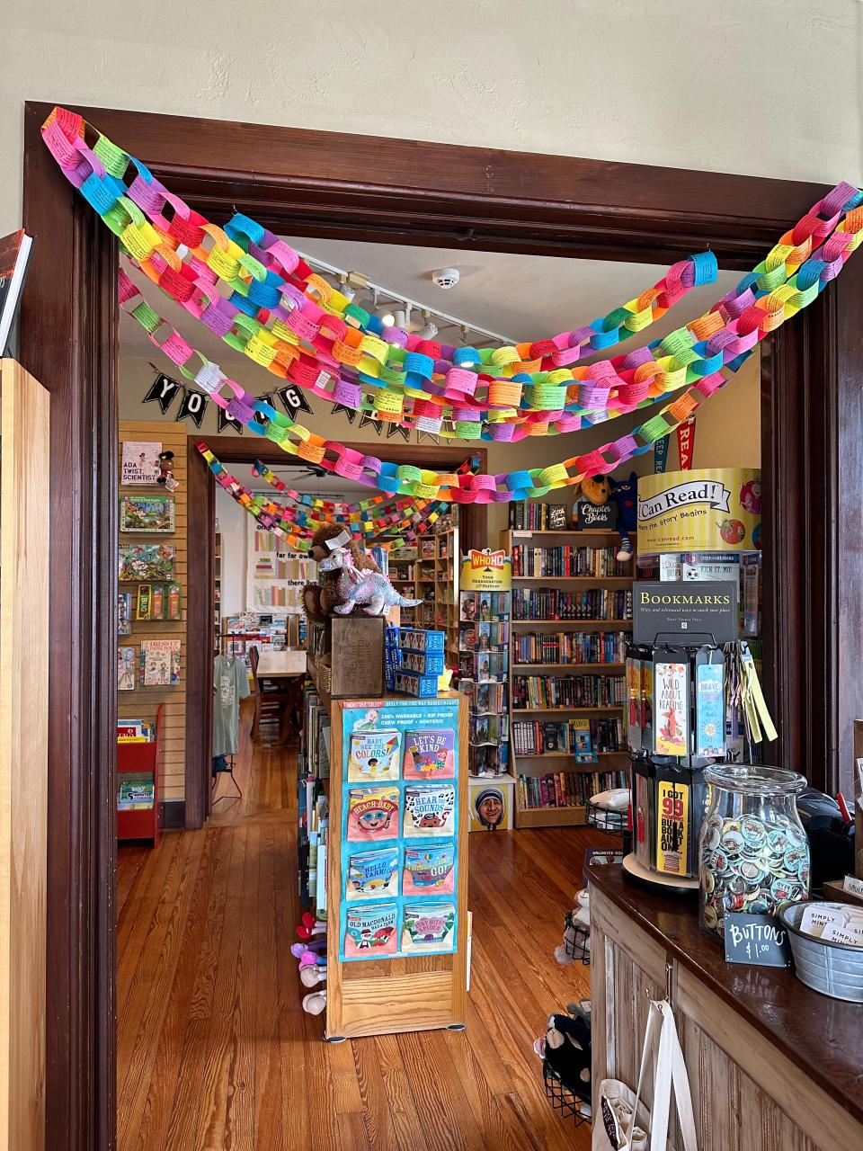 Inside Neighborhood Reads, an independent book store in Missouri.