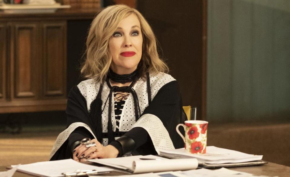 Catherine O’Hara as Moira Rose in Schitt’s Creek