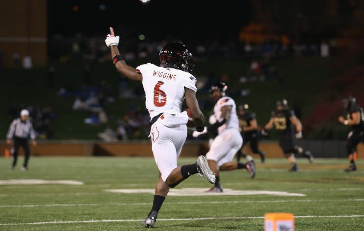 Shaq Wiggins says he is transferring from Louisville. (Getty)