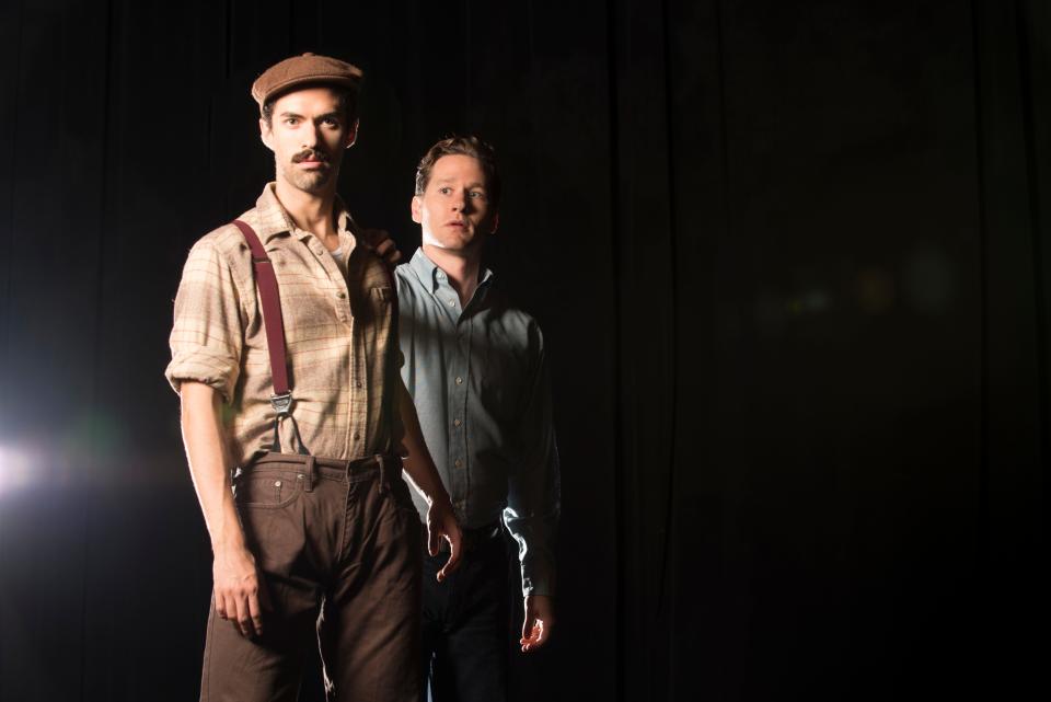 In 2016, Andrei Malaev-Babel directed FSU/Asolo Conservatory students, including Wes Tolman, left, and Dustin Babin, in a production of Arthur Miller’s “A View From the Bridge.” John Revisky photo/Asolo Conservatory