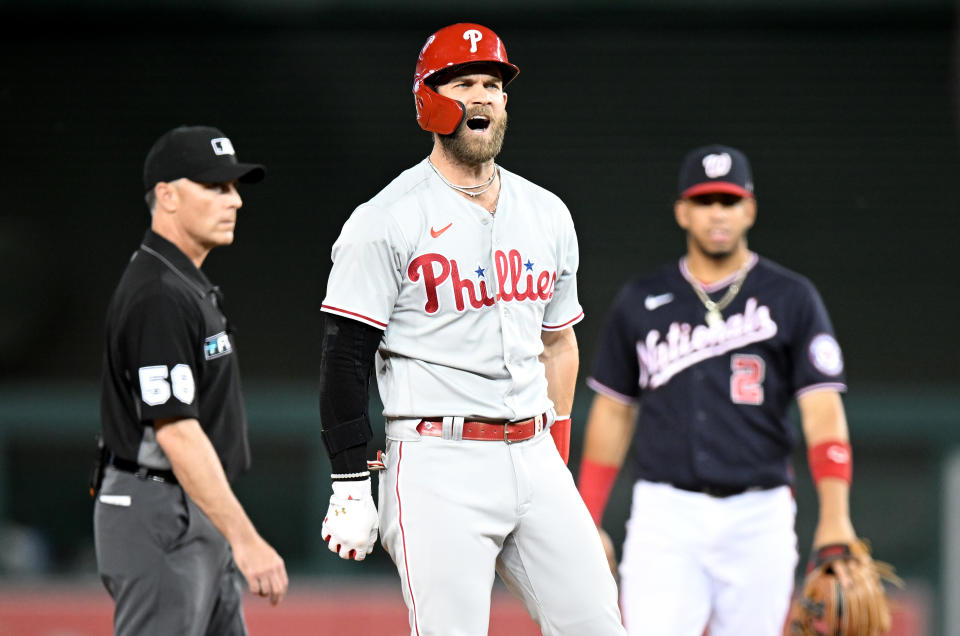 Bryce Harper with the Phillies.