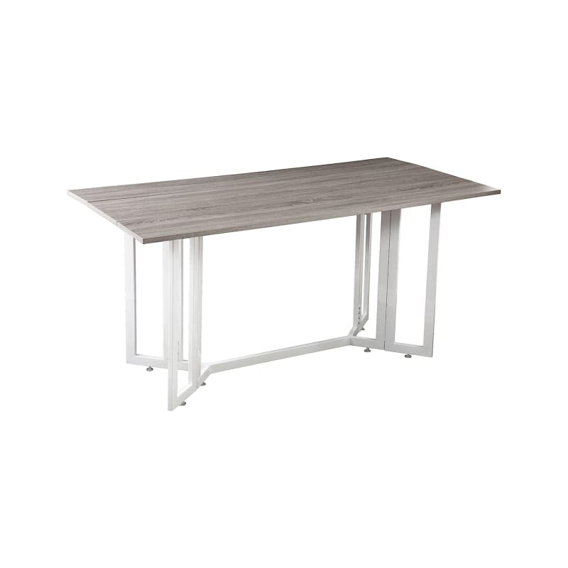 SEI Furniture Driness Drop Leaf Console to Dining Convertible Table