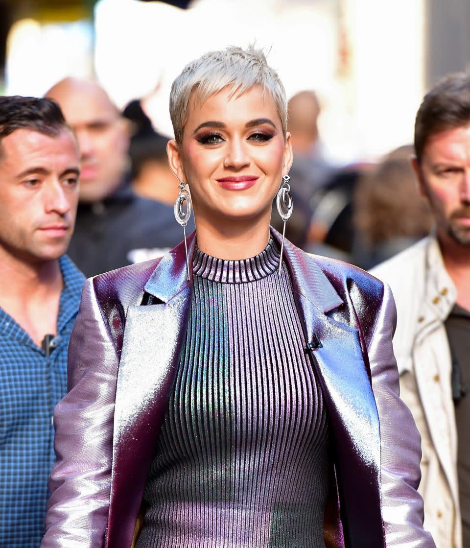 Katy Perry admitted her heart was broken by the video. Source: Getty