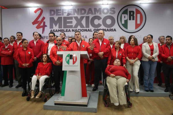 Alejandro Moreno, Presidente del Comité Ejecutivo Nacional del Partido Revolucionario Institucional (PRI)