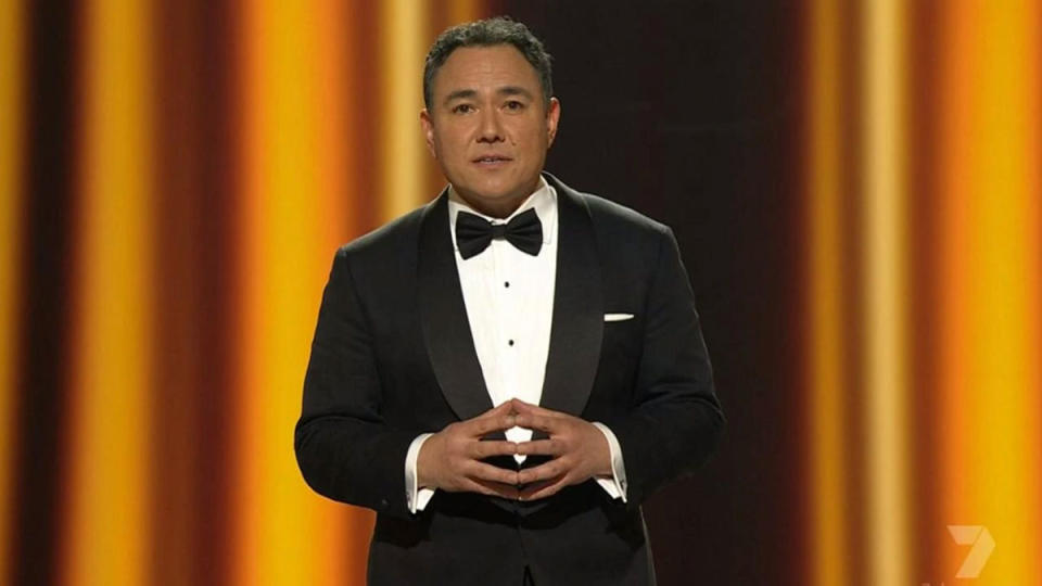 Sam Pang at the Logies