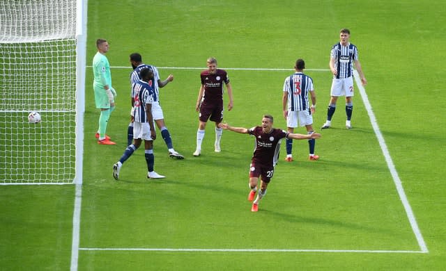 Timothy Castagne scored the opening goal on his Leicester debut