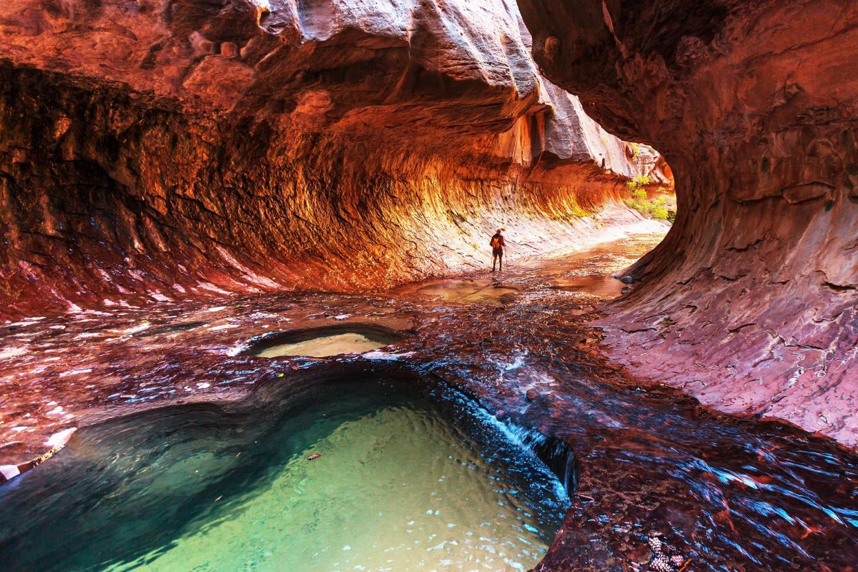 narrows in Zion National Park