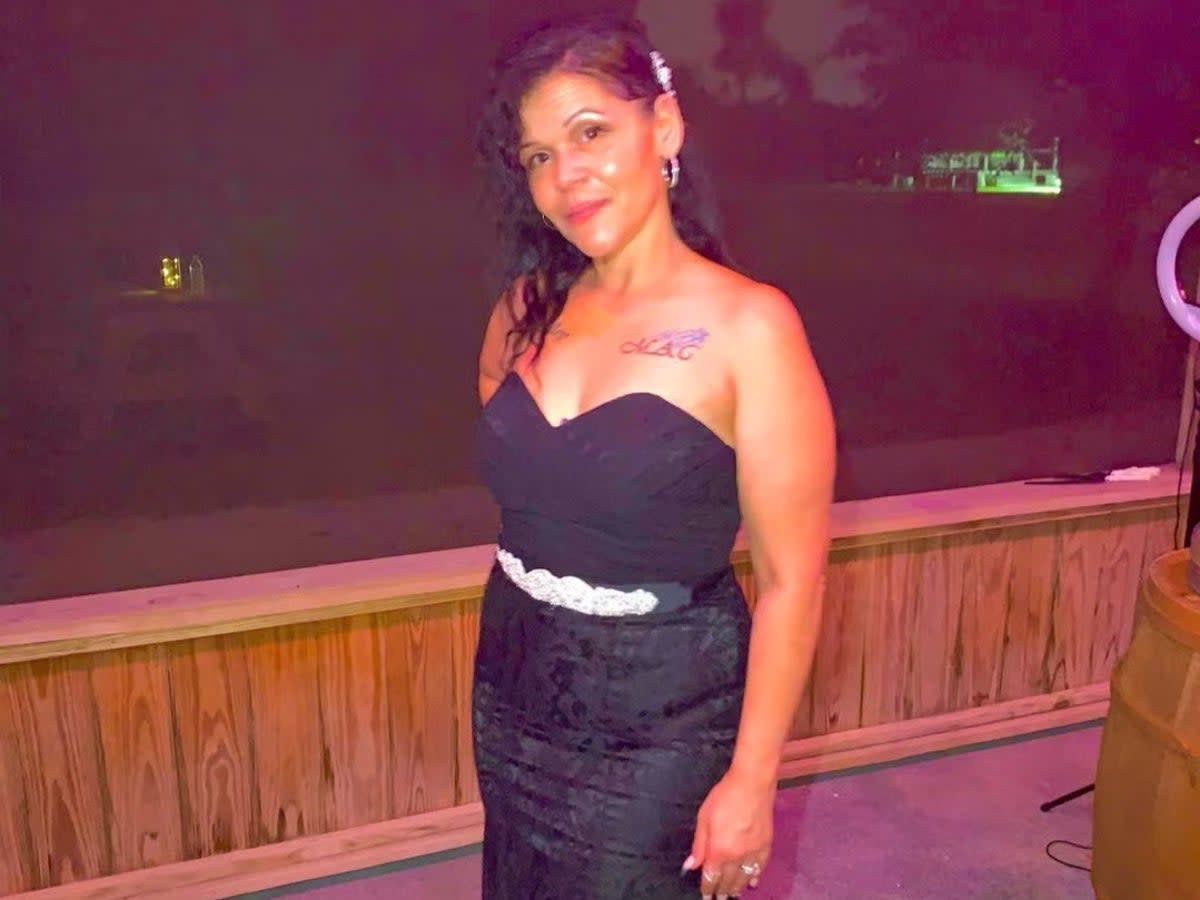 Trinidad Hernandez, 50, was driving her three grandchildren when a teenage driver hit her car, resulting in a fatal crash (Trinidad Hernandez / Facebook)