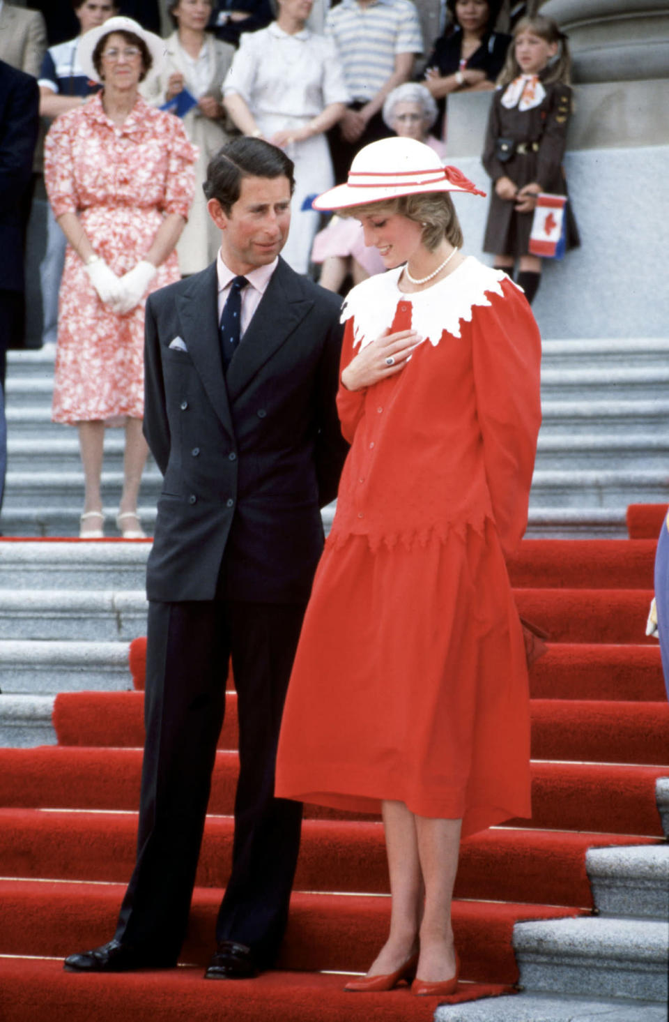 <p>Prince Charles and Princess Diana visit Canada in June.<br></p>