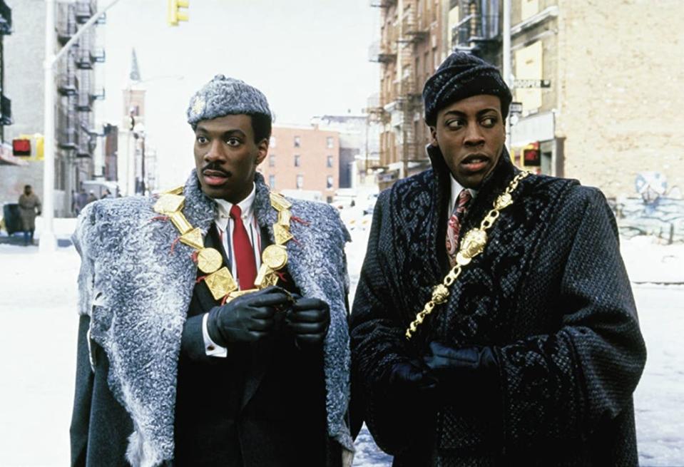 Eddie Murphy and Arsenio Hall in "Coming to America."