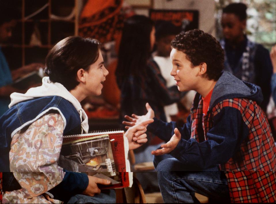Still looking for "friends that will always stand by me" like Shawn Hunter (Rider Strong) left, and Cory Matthews (Ben Savage) from "Boy Meets World."