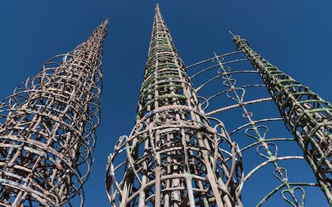  the Watts Towers - Credit: getty