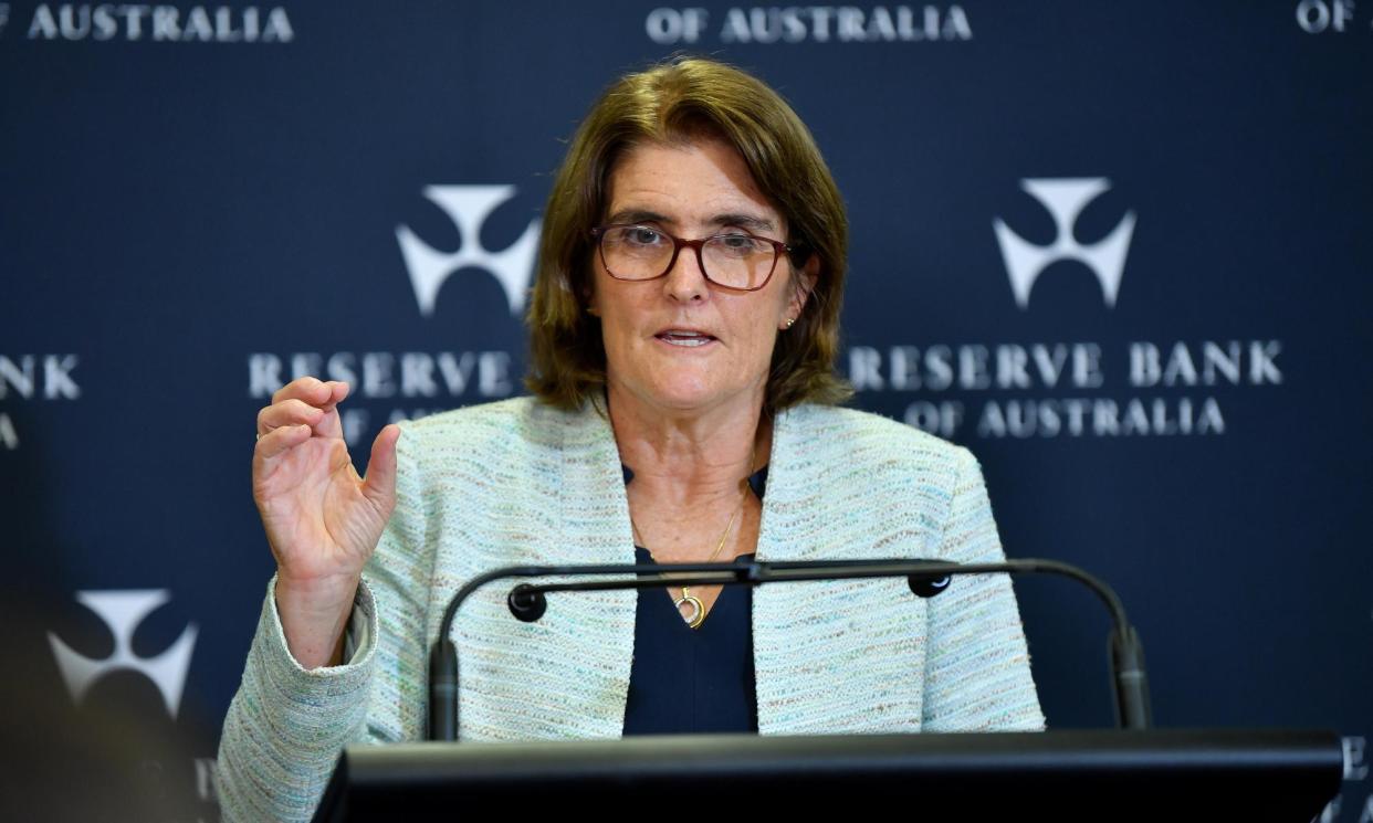 <span>Reserve Bank governor Michele Bullock will speak to the media an hour after the board’s interest rate decision is released.</span><span>Photograph: Bianca de Marchi/AAP</span>