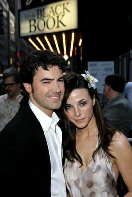 Ron Livingston and Lisa Sheridan at the New York premiere of Revolution Studio's Little Black Book