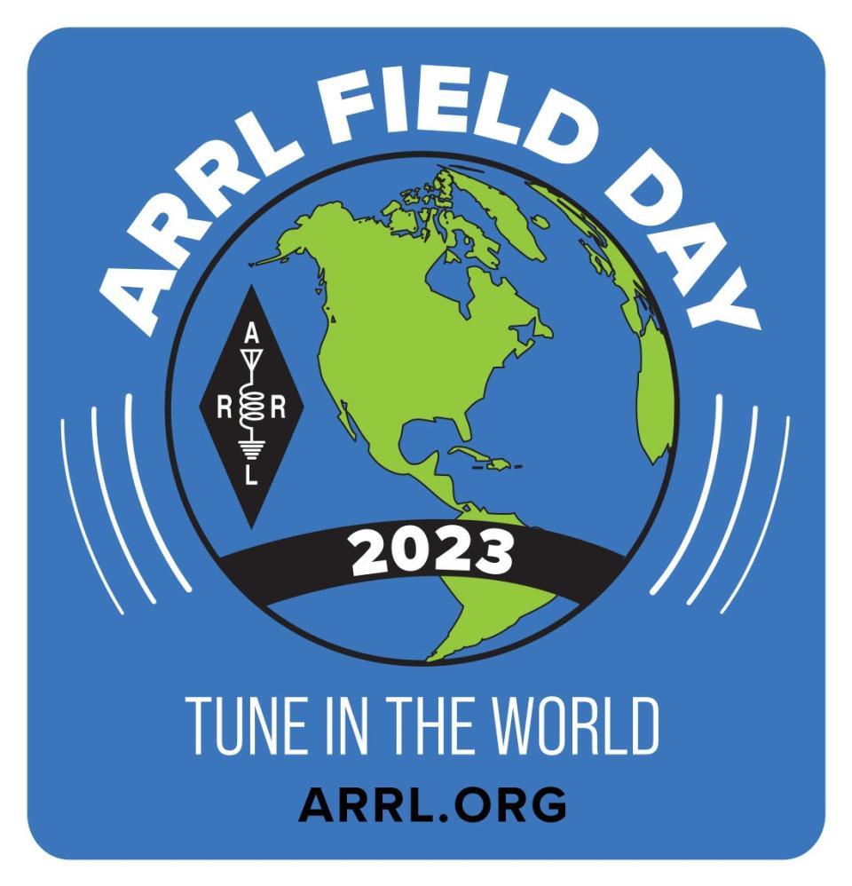 The logo for the  Amateur Radio Relay League Field Day.