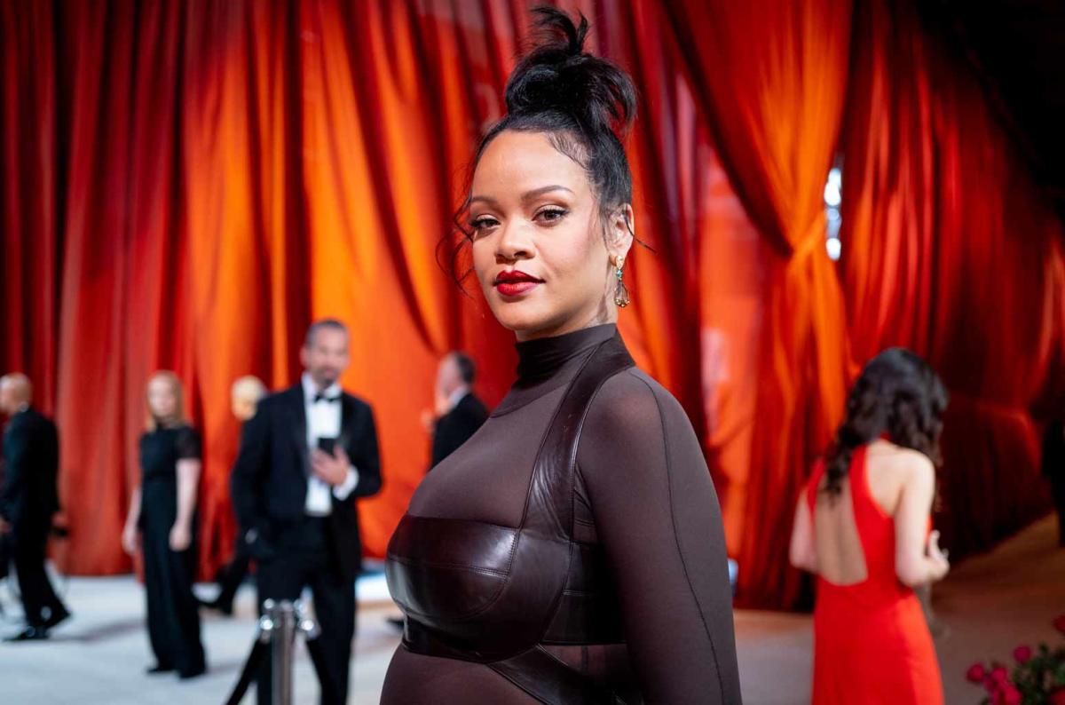 Rihanna Wore a Bra with Her Gucci to the Savage X Fenty After-Party