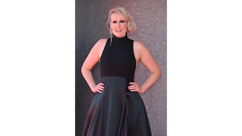 Steph McGovern in black outfit