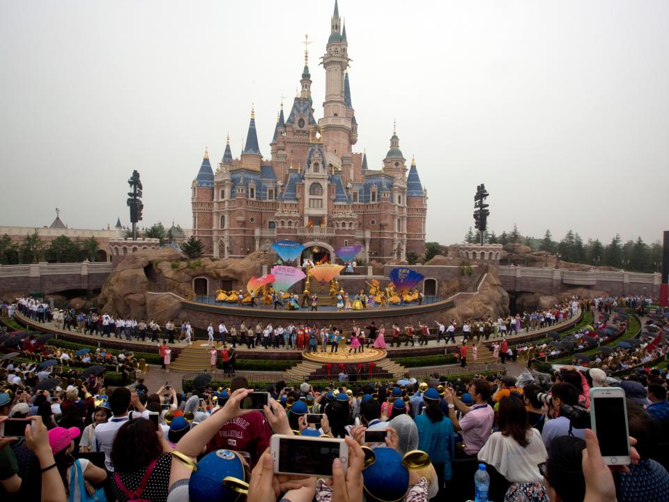 shanghi storybook castle ampitheater