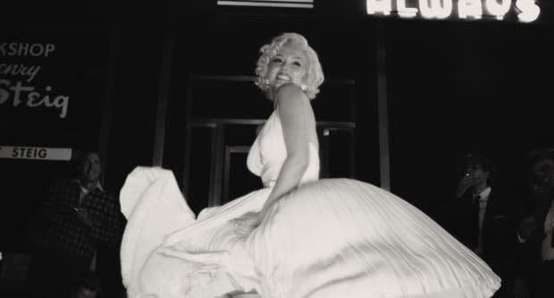 Ana de Armas as Marilyn Monroe in "Blonde"<p>2022 © Netflix</p>