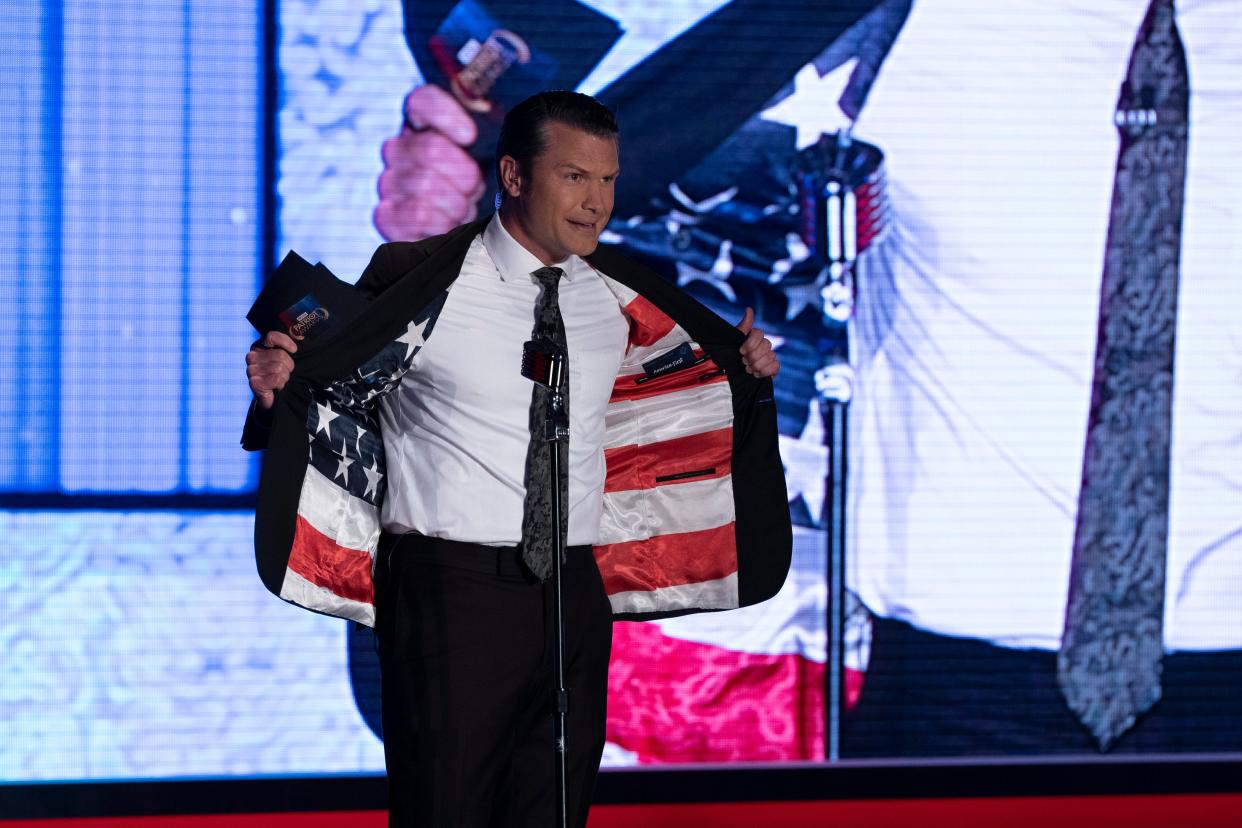 Hegseth served as an Infantryman in the United States Army, completing three deployments in Afghanistan, Iraq and Guantanamo Bay in Cuba.