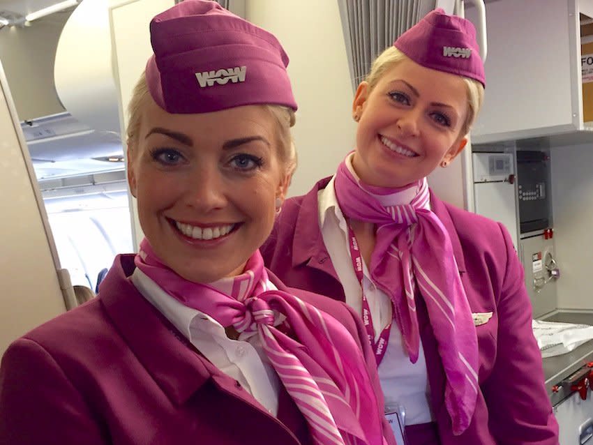 wow air iceland flight