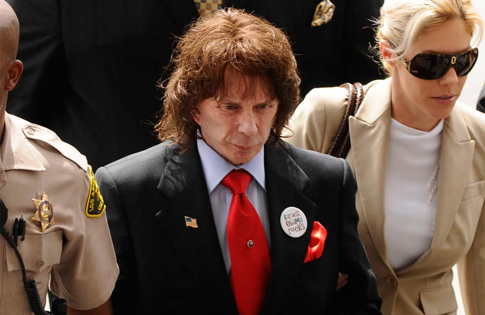 Phil Spector died in prison after being convicted of killing Lana Clarkson credit:Bang Showbiz