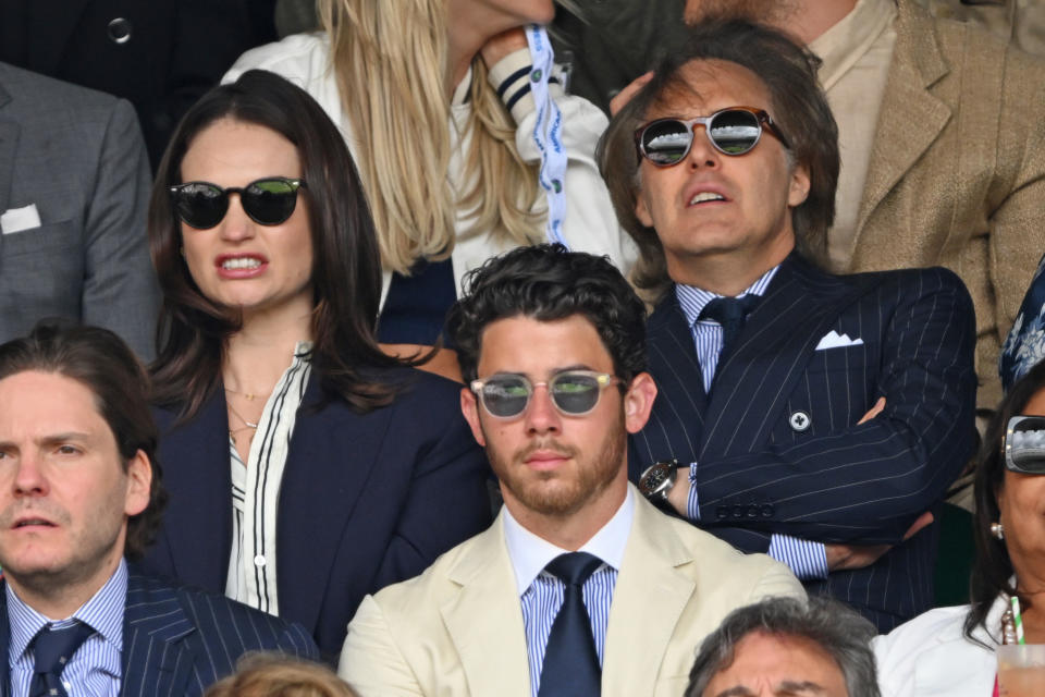 Lily and Nick wearing sunglasses