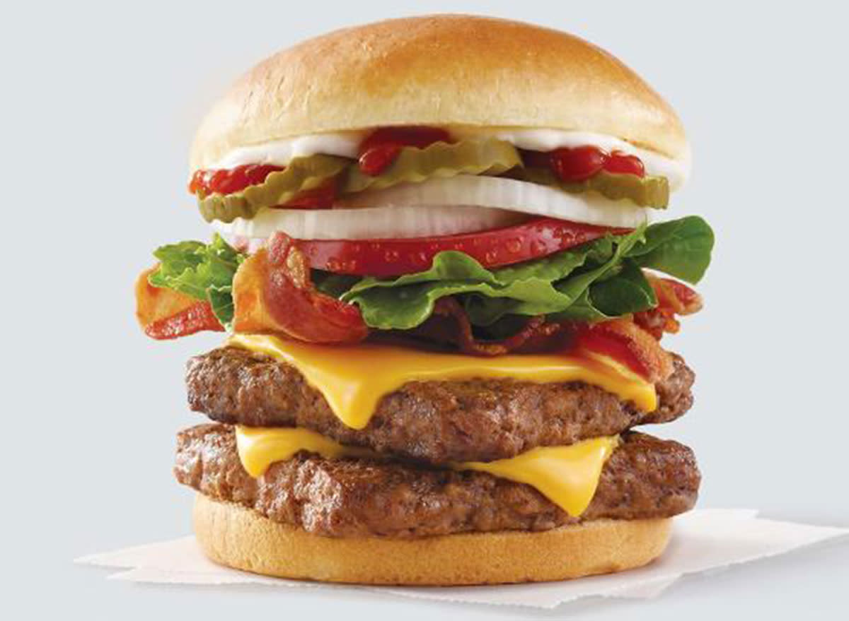 Wendys Big Bacon Classic Double