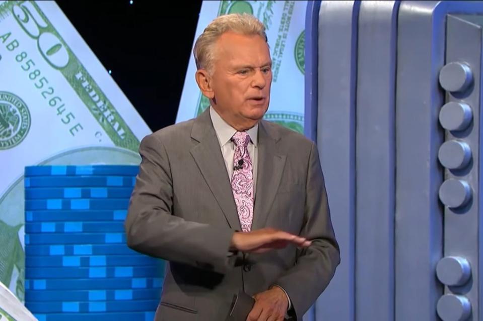 Pat Sajak is notoriously snarky. Wheel of Fortune / ABC