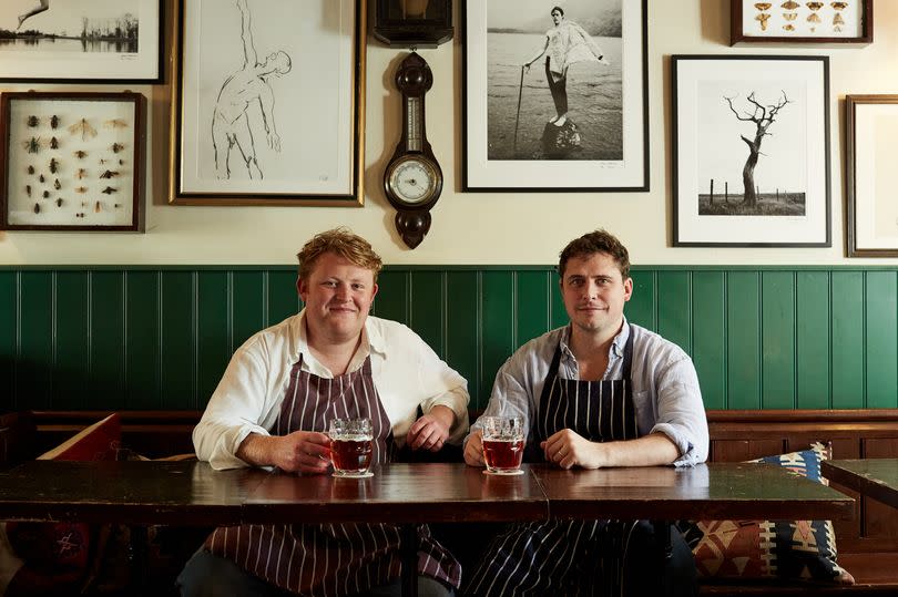 Pub landlords Tom Noest and Peter Creed