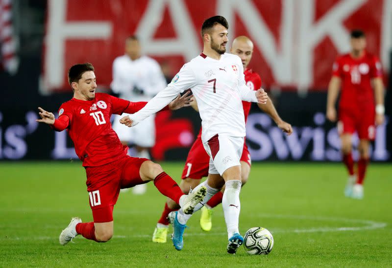 Euro 2020 Qualifier - Group D - Switzerland v Georgia