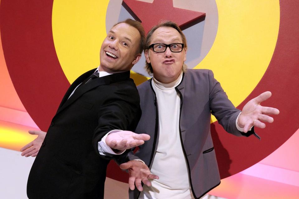 The comedy duo are best known for hosting kooky series, Shooting Stars (BBC)