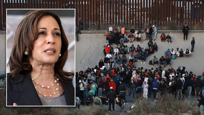 Kamala Harris, migrants