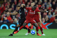 <p>Bien muselé par la défense liverpuldienne et difficilement servi par ses coéquipiers, Kylian Mbappé est très discret pour le moment. Mais jusqu’à quand ? (crédit Getty) </p>