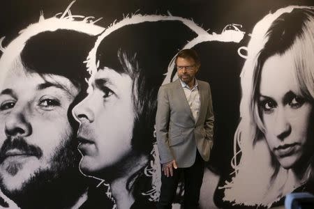 Bjoern Ulvaeus, member of the legendary Swedish pop group ABBA poses at the new 'ABBA - The Museum' in Sweden's capital Stockholm, May 6, 2013. REUTERS/Arnd Wiegmann