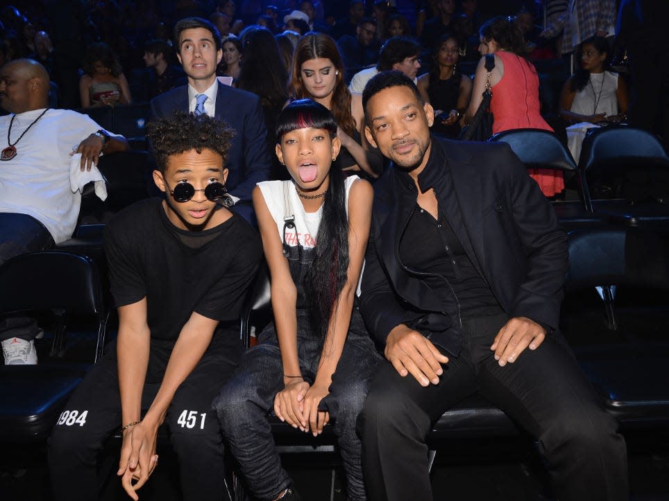 Will SMith Jaden Smith Willow SMith