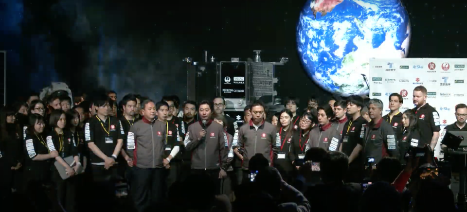 ispace hakuto-r landing livestream