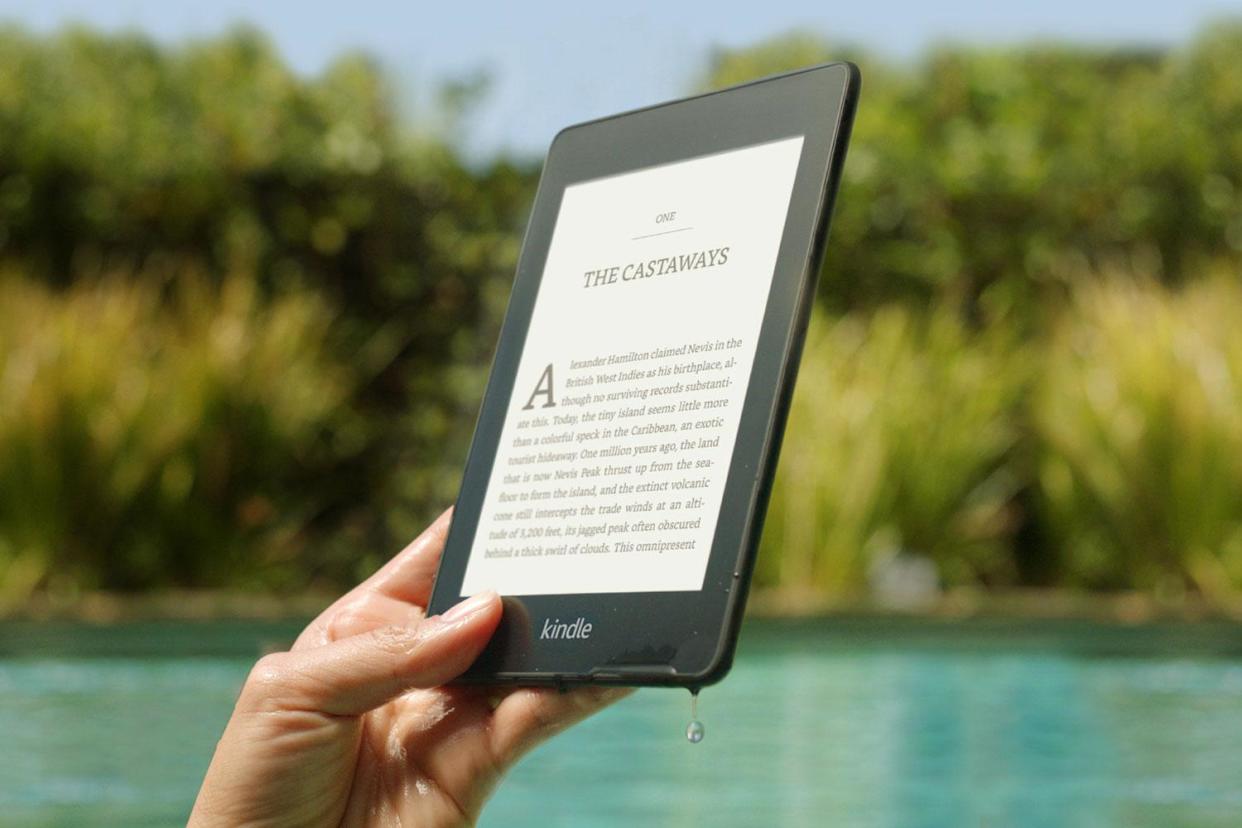 Water resistance means you can now have piece of mind when you read your Kindle Paperwhite by the pool: Amazon