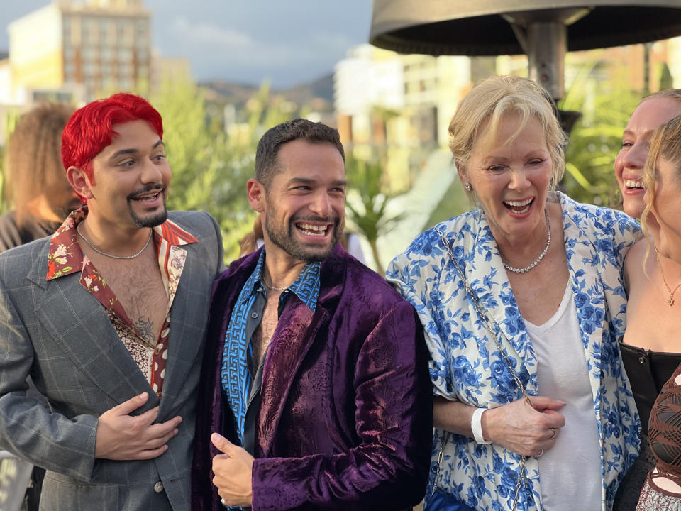 Mark Indelicato, Johnny Sibilly, Jean Smart and Hannah Einbinder.