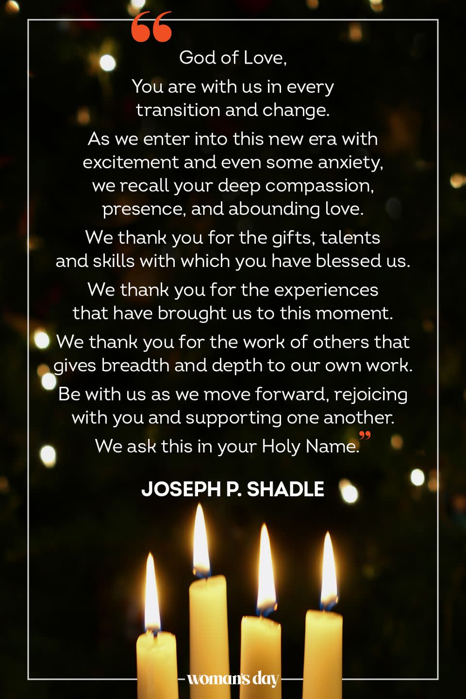 new year prayer joseph p shadle