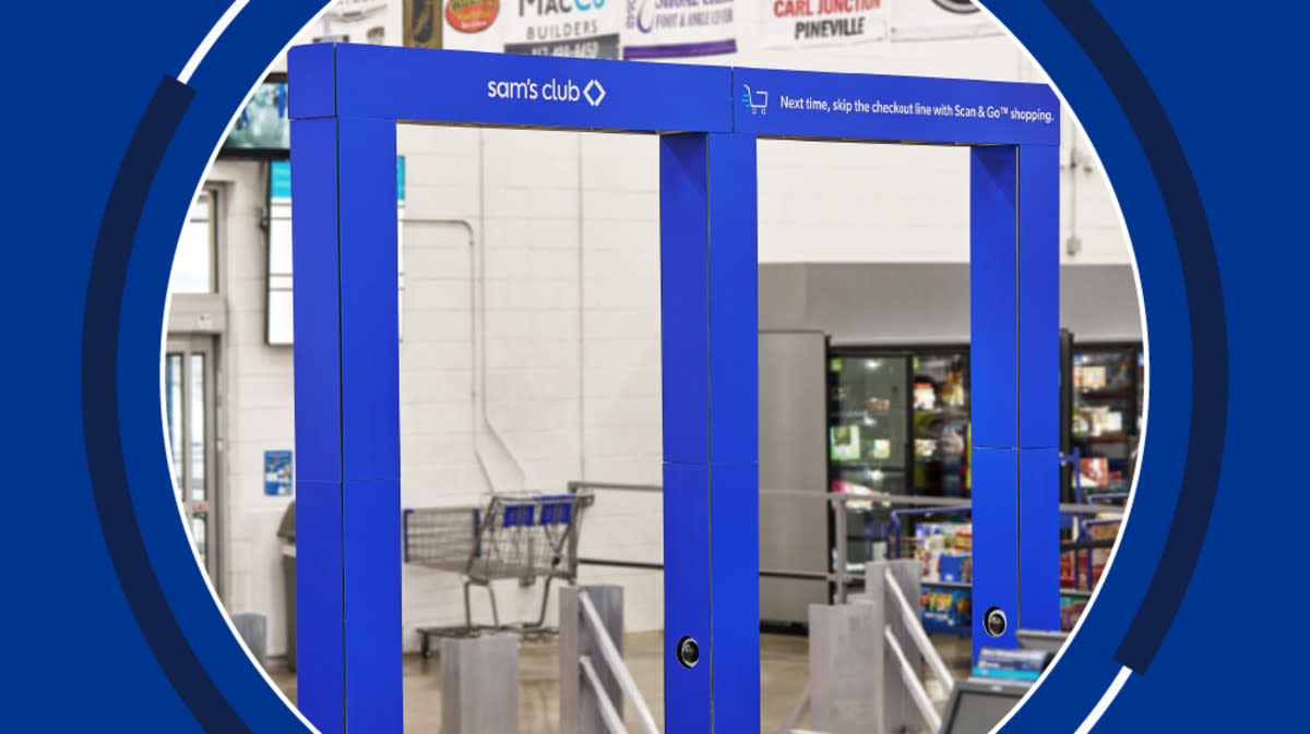 Sam's Club new check-out scanners<p>Sam's Club</p>