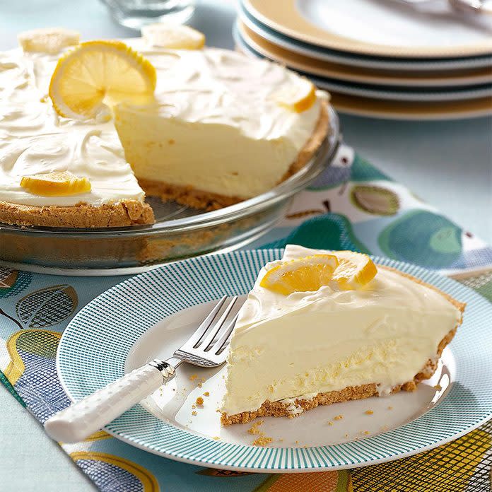 Lemonade Icebox Pie