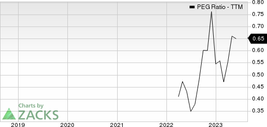 GEE Group Inc. PEG Ratio (TTM)